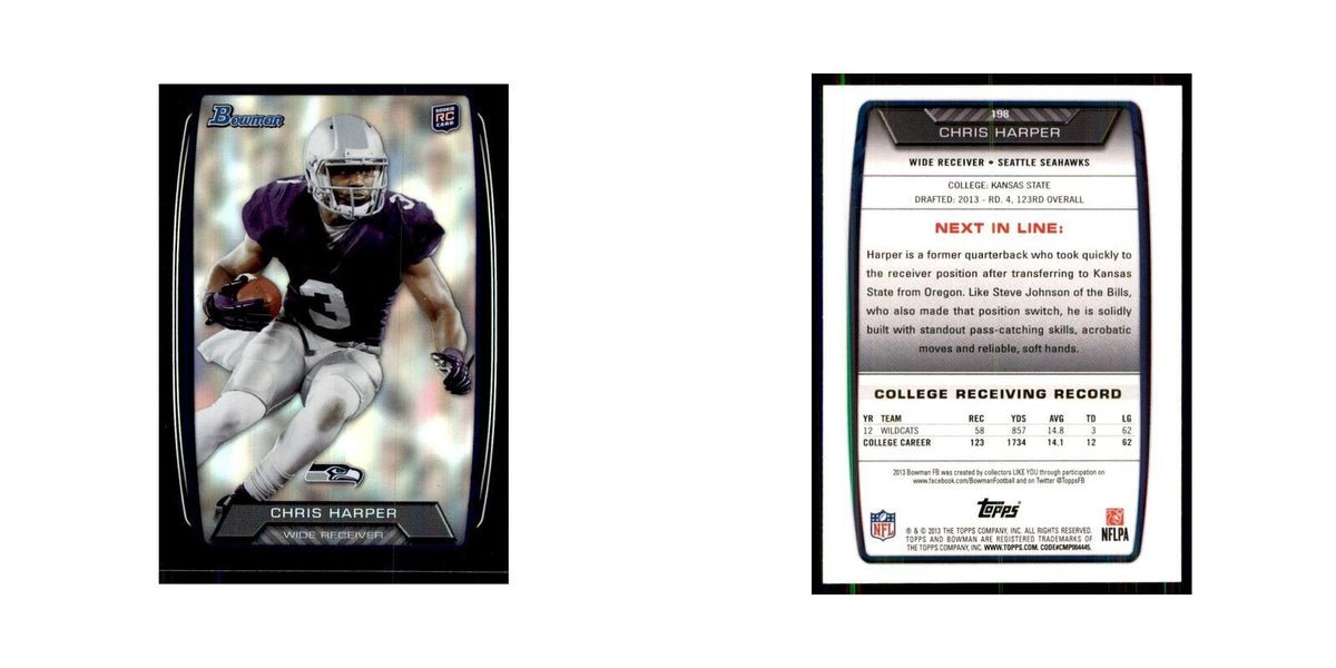 2013 Bowman Foil Chris Harper #198