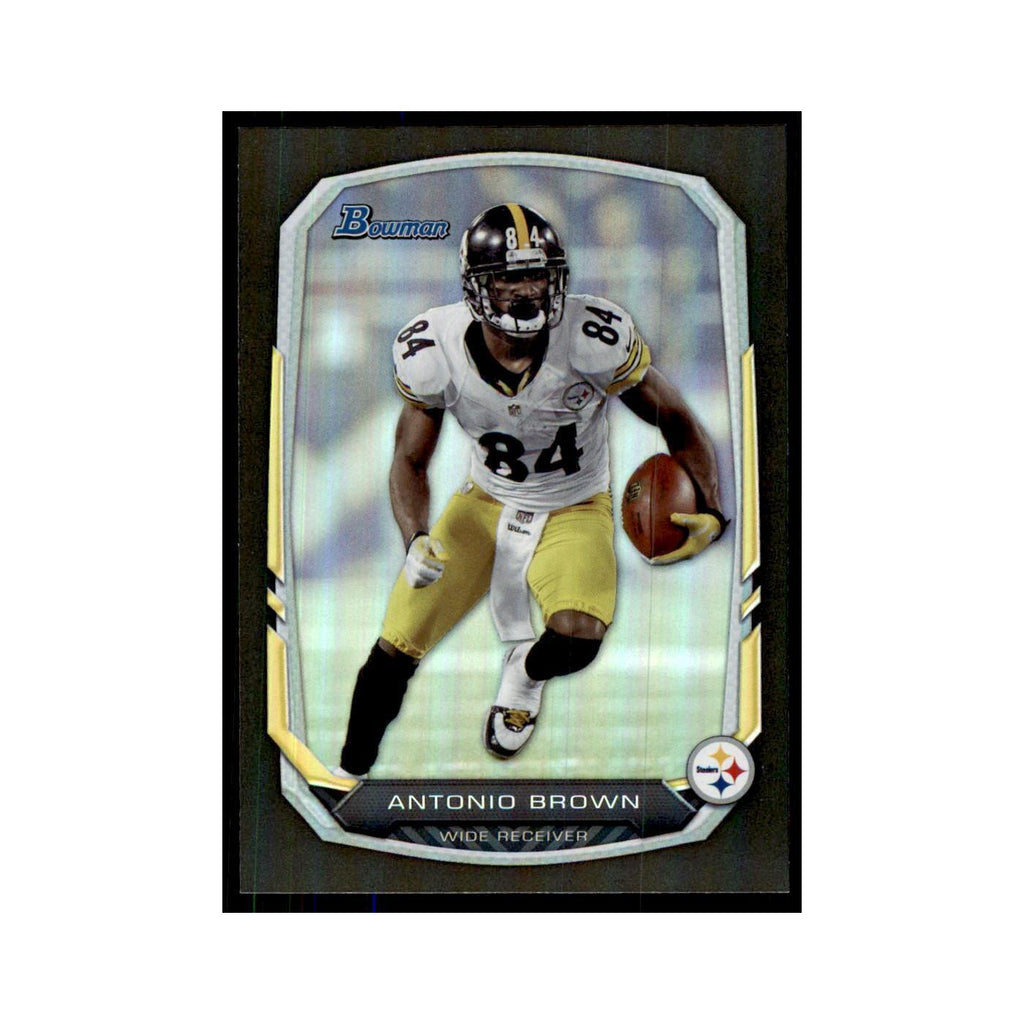 2013 Bowman Foil Antonio Brown Football Cards #7