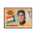 1960 Topps Jim Umbricht RC Baseball Cards #145