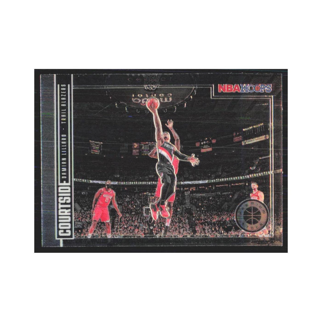 2019 NBA Hoops Premium Stock Damian Lillard Blazers #6