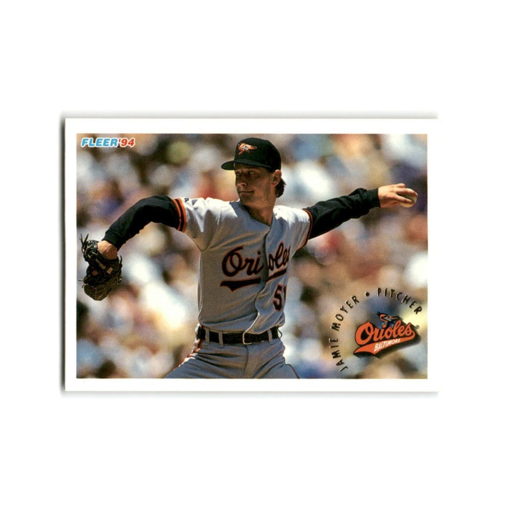 Jamie Moyer 1994 Fleer #11 Baltimore Orioles Baseball Card NM