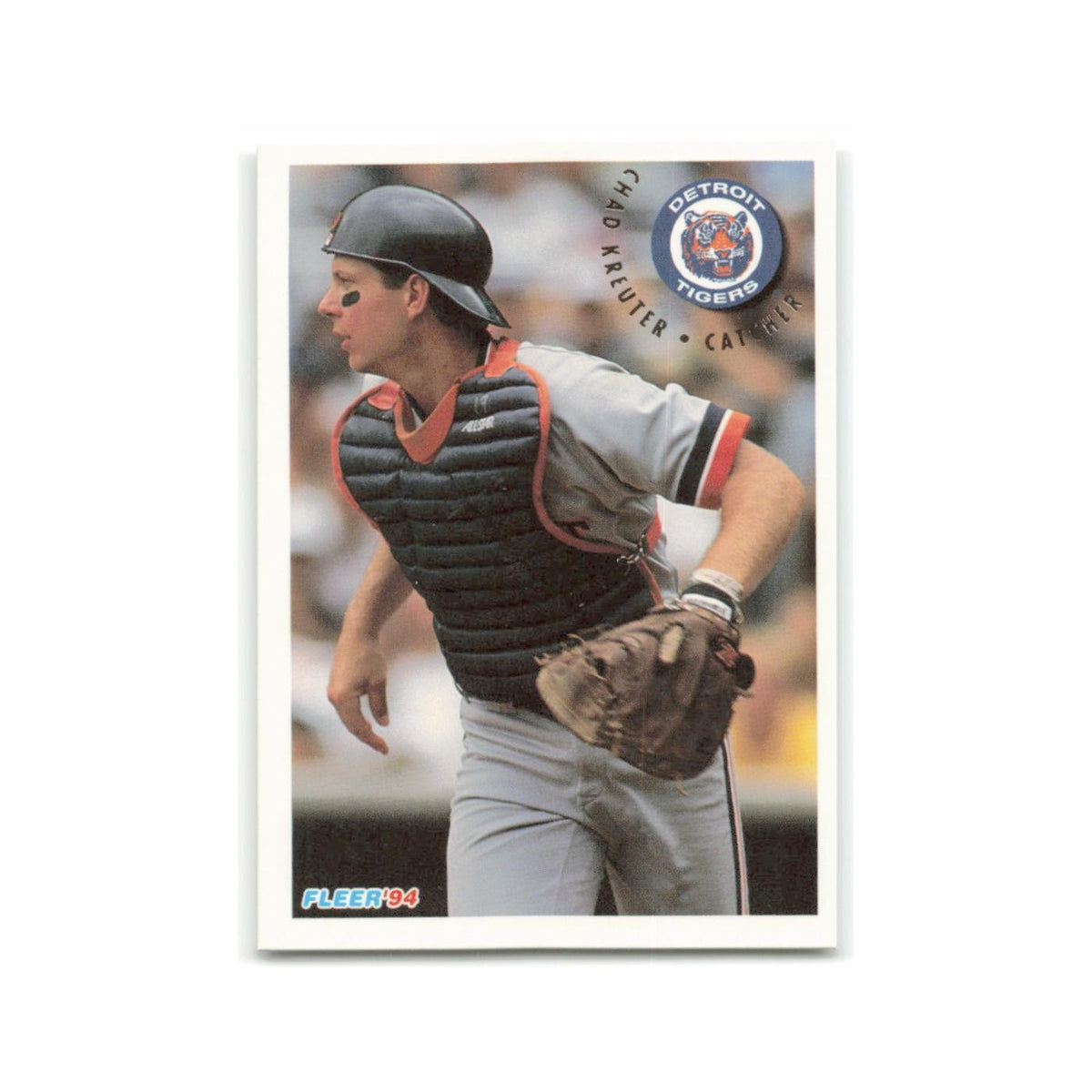 Chad Kreuter 1994 Fleer #137 Detroit Tigers Baseball Card NM