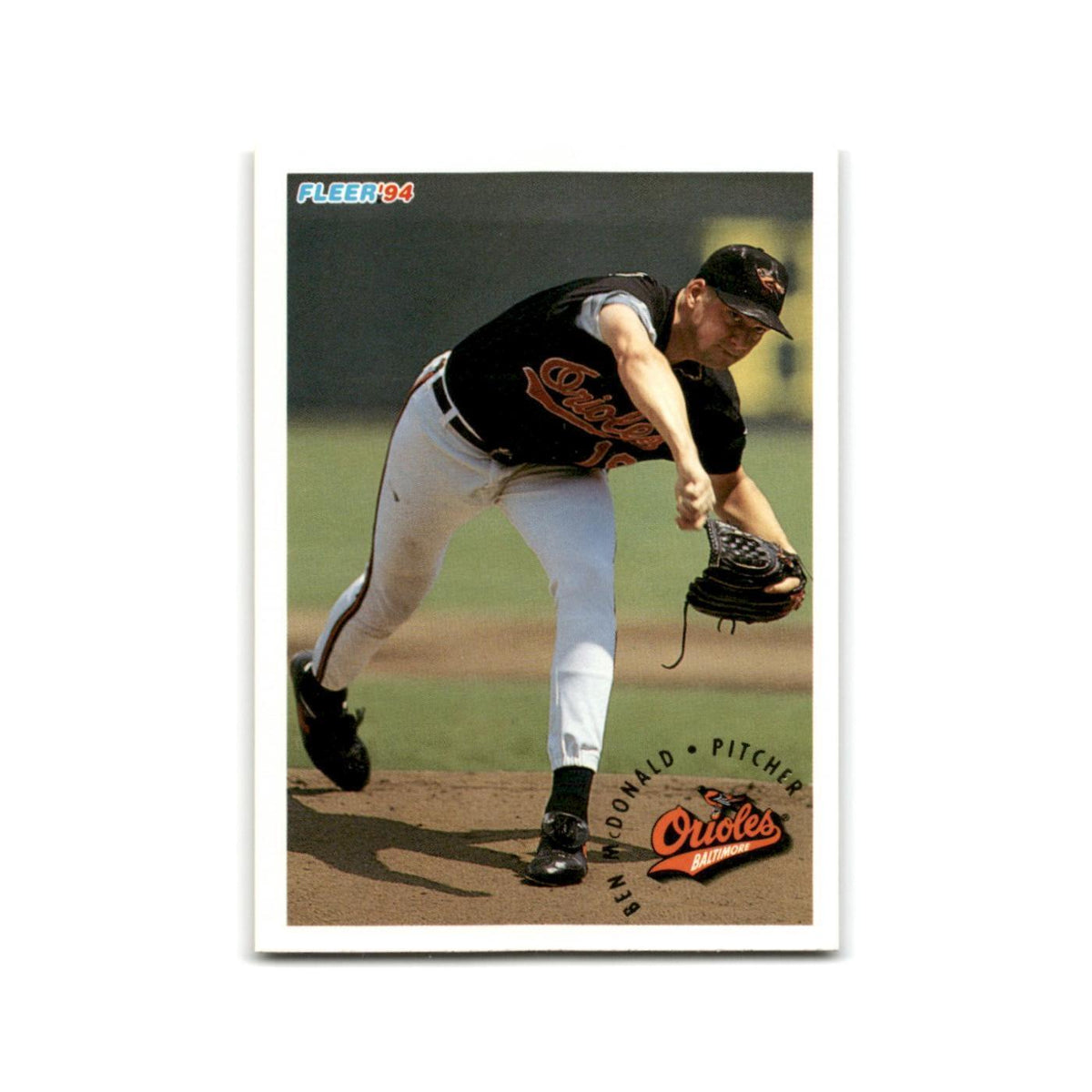 Ben McDonald 1994 Fleer #8 Baltimore Orioles Baseball Card NM