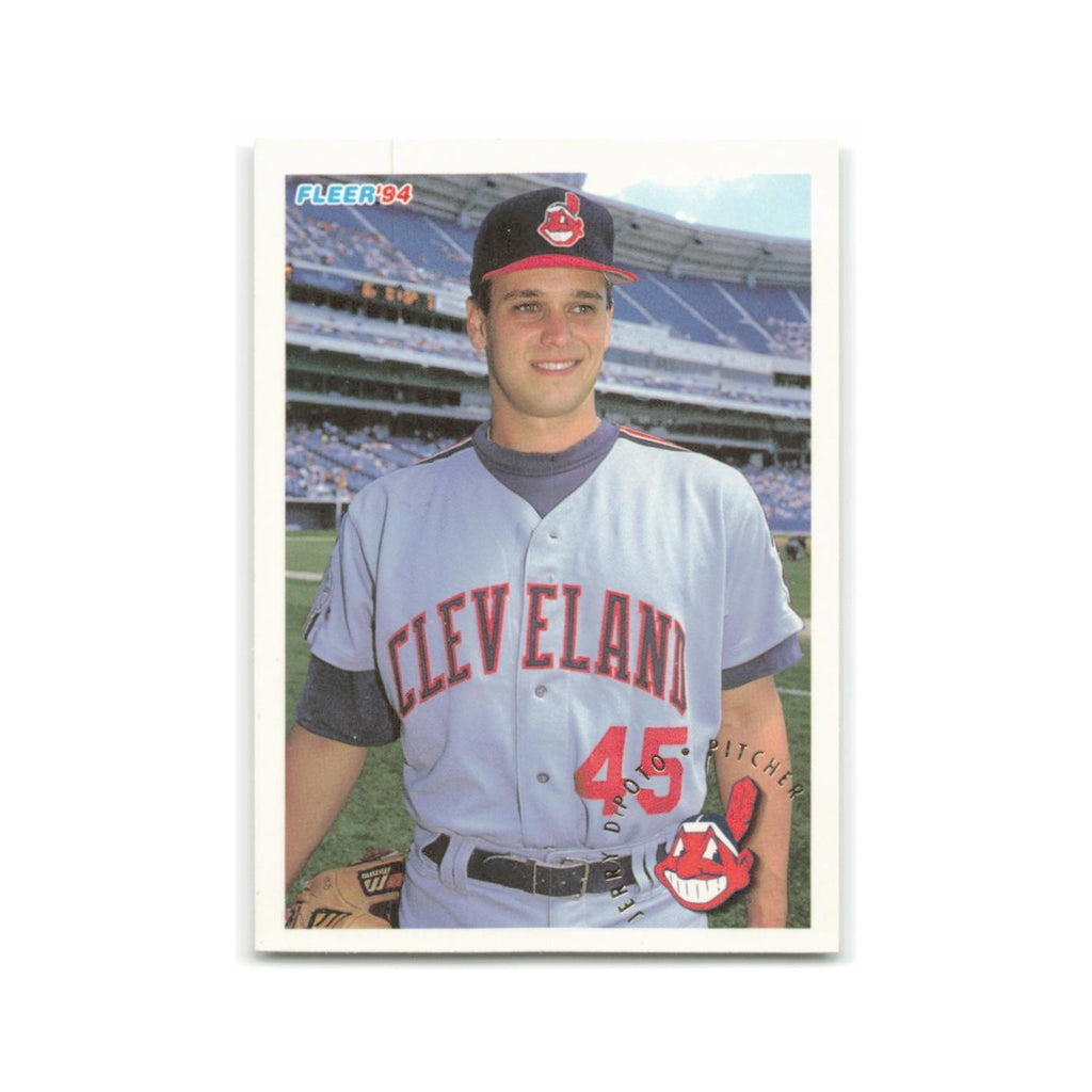 Jerry DiPoto 1994 Fleer #102 Cleveland Indians Baseball Card NM