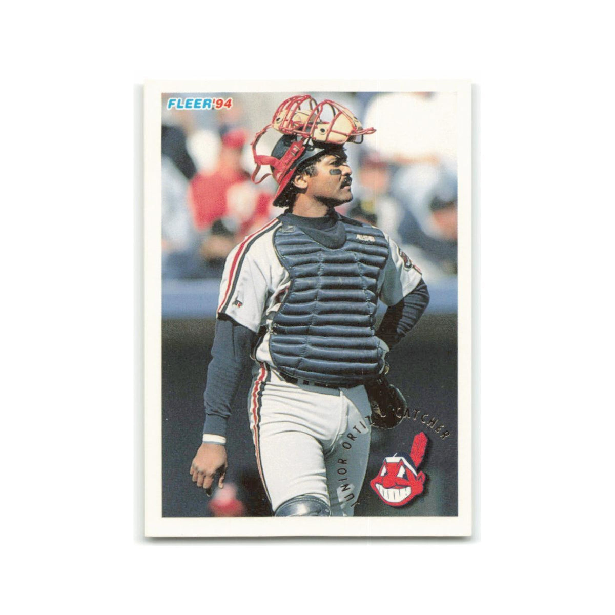 Junior Ortiz 1994 Fleer #117 Cleveland Indians Baseball Card NM
