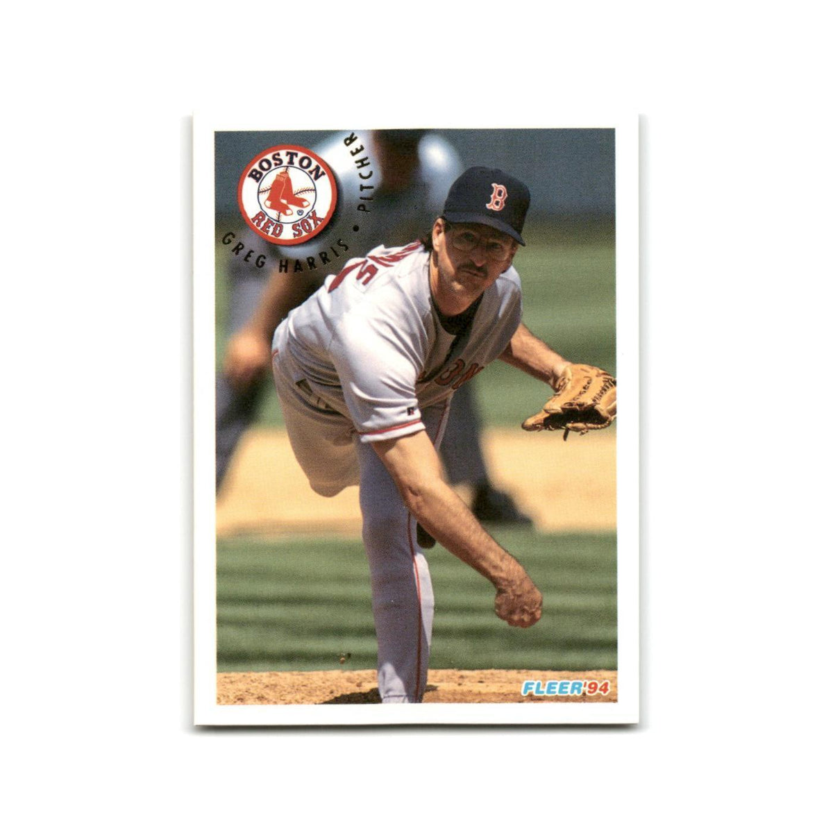 Greg Harris 1994 Fleer #34 Boston Red Sox Baseball Card NM