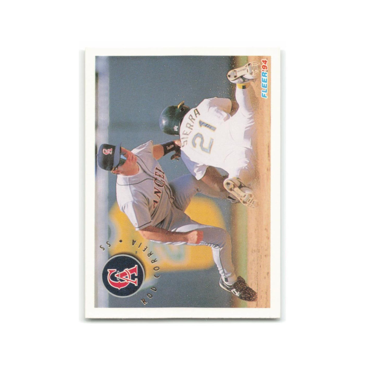 Bob Correia 1994 Fleer #49 California Angels Baseball Card NM