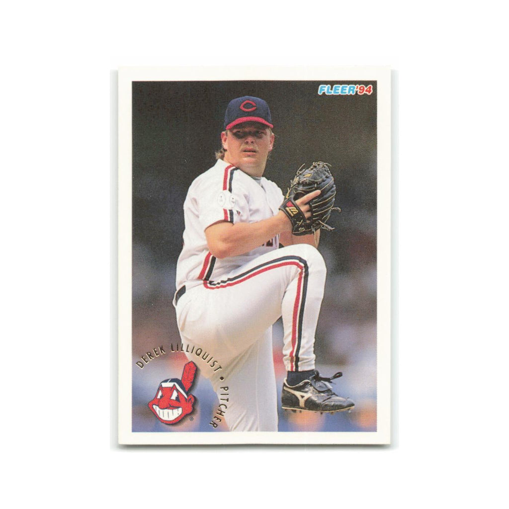 Derek Lilliquist 1994 Fleer #110 Cleveland Indians Baseball Card NM