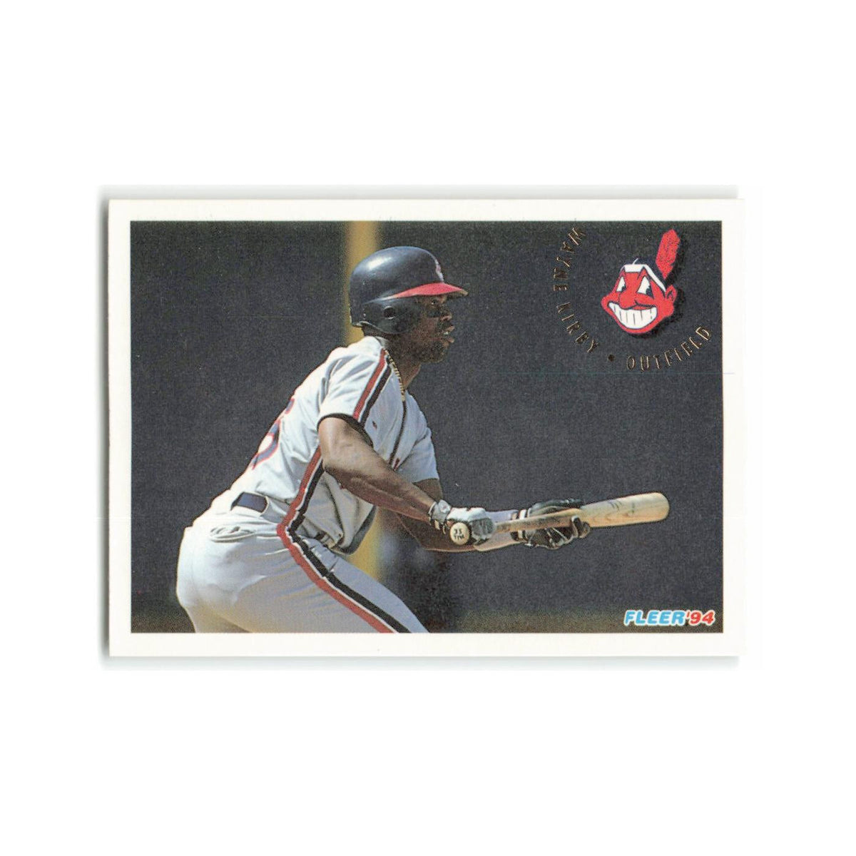 Wayne Kirby 1994 Fleer #107 Cleveland Indians Baseball Card NM