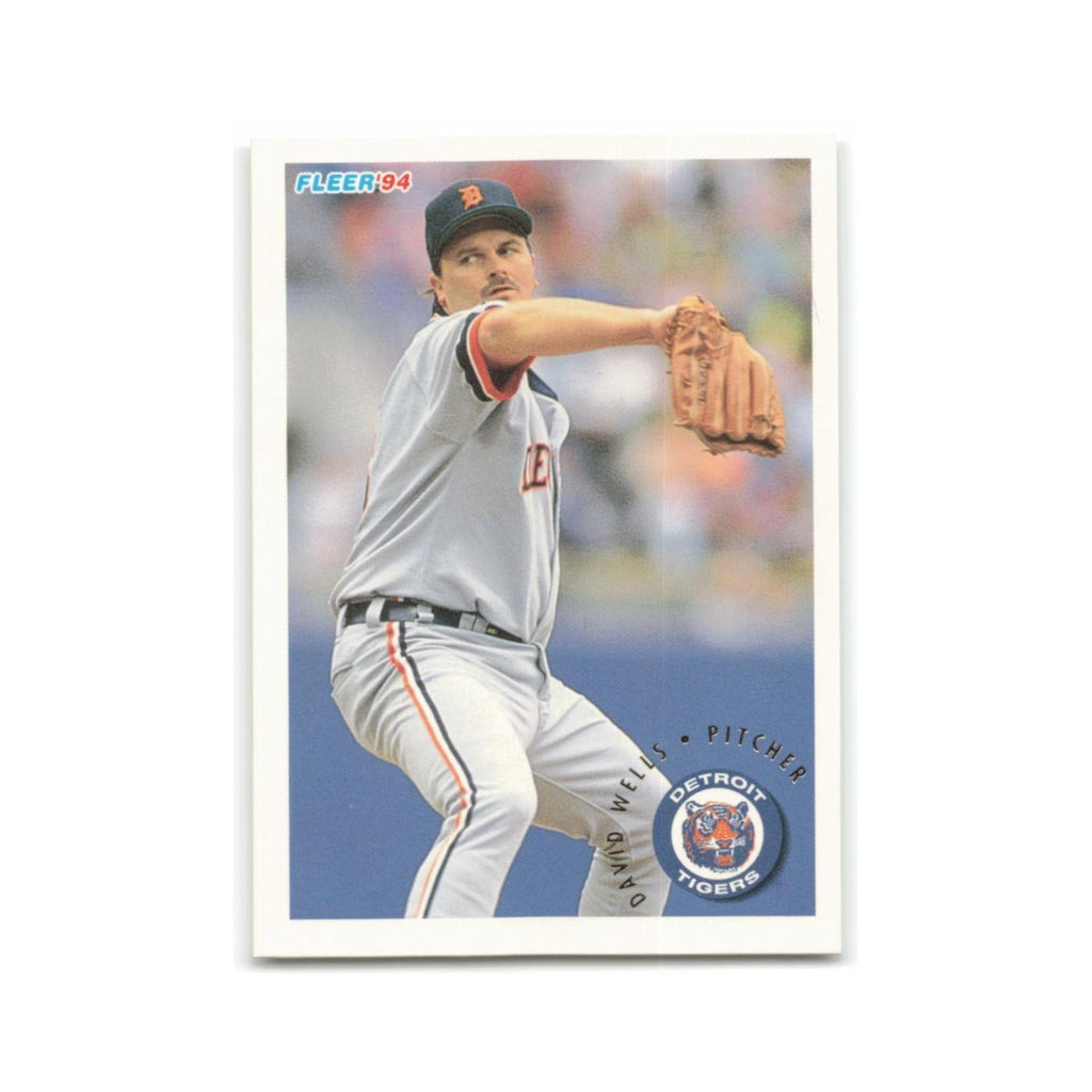 David Wells 1994 Fleer #145 Detroit Tigers Baseball Card NM
