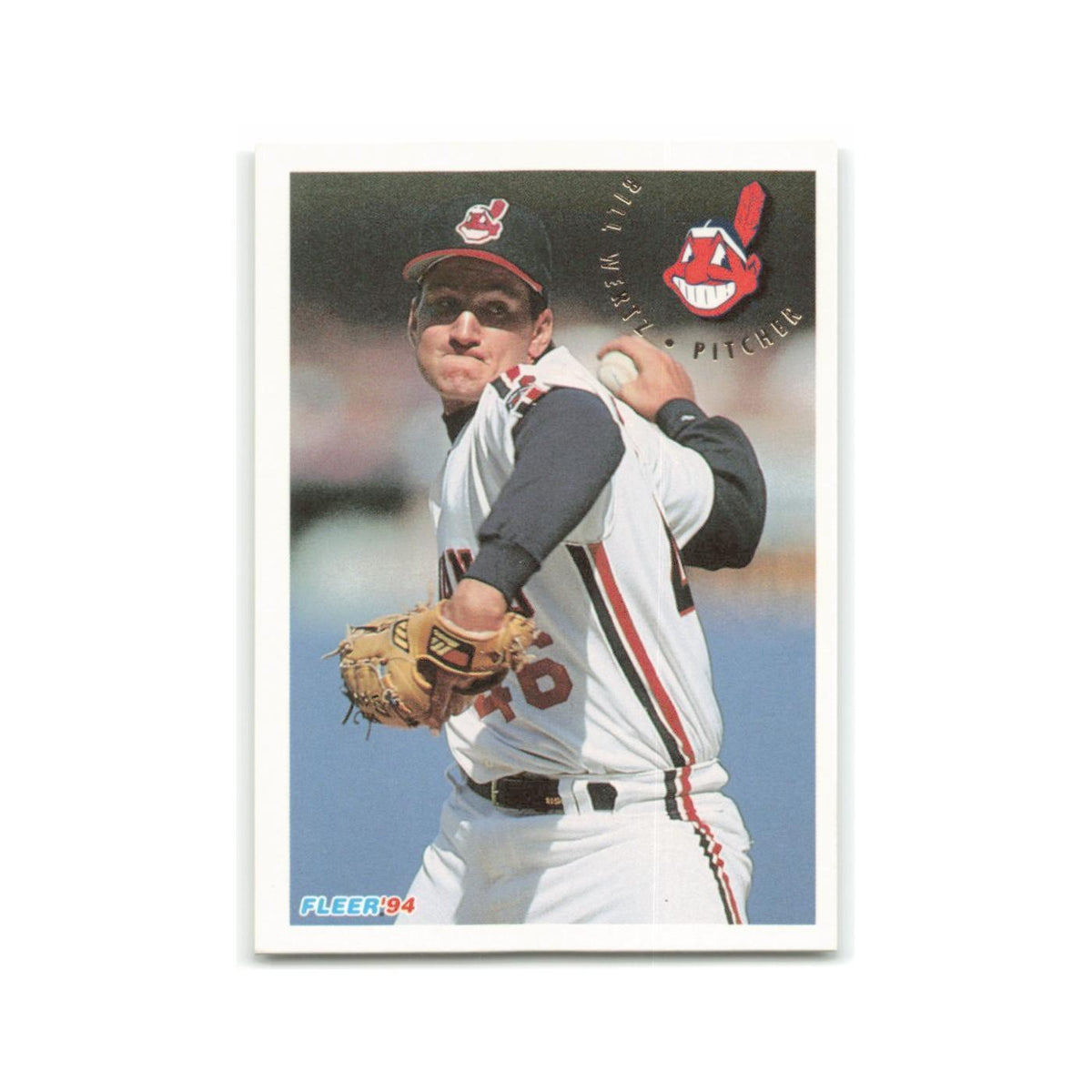 Bill Wertz 1994 Fleer #123 Cleveland Indians Baseball Card NM