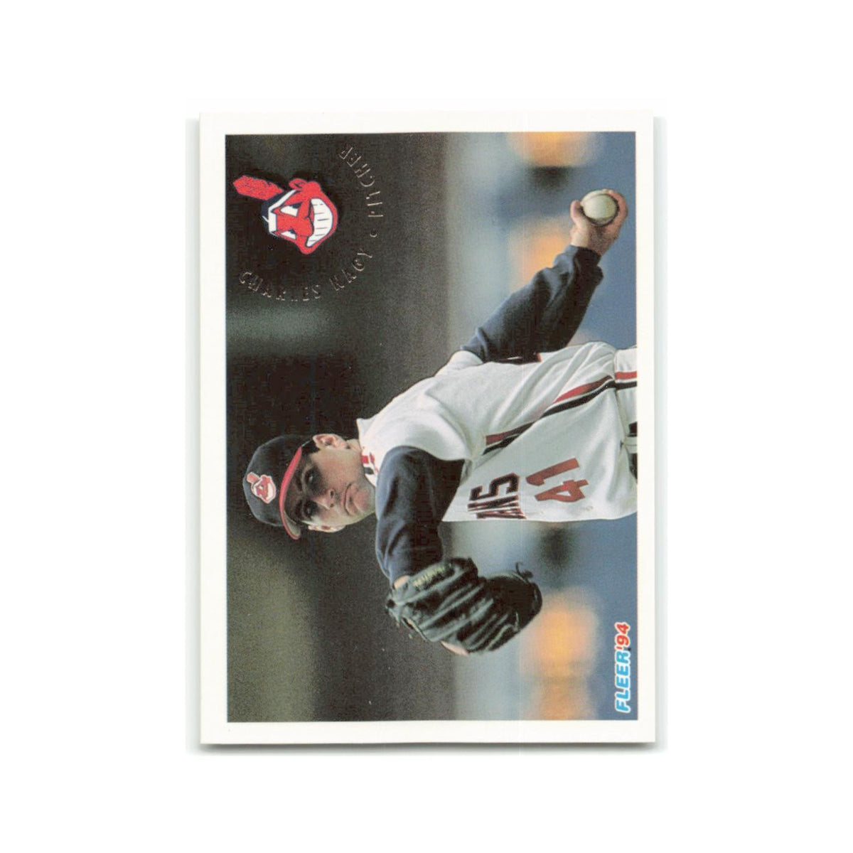 Charles Nagy 1994 Fleer #115 Cleveland Indians Baseball Card NM