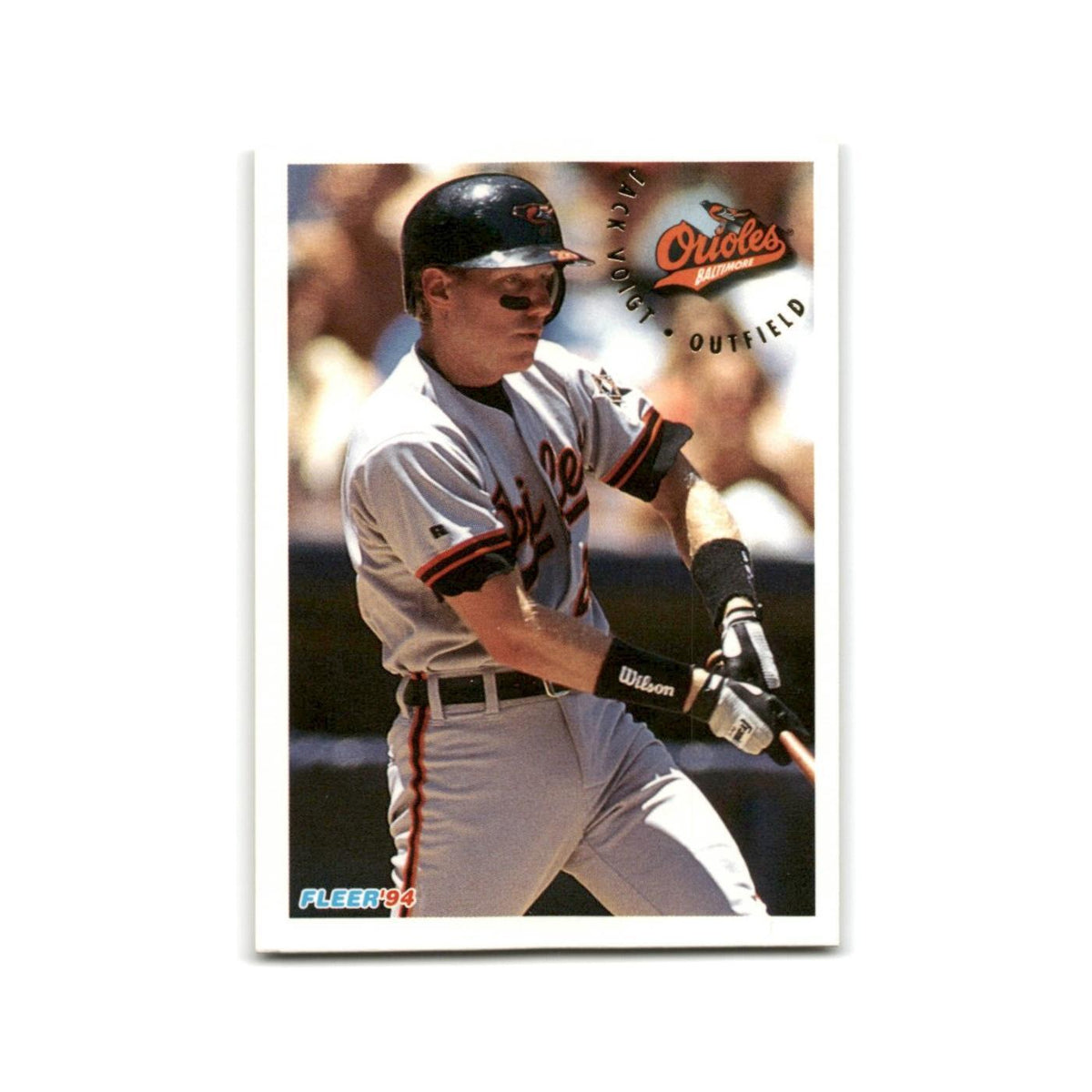 Jack Voigt 1994 Fleer #23 Baltimore Orioles Baseball Card NM