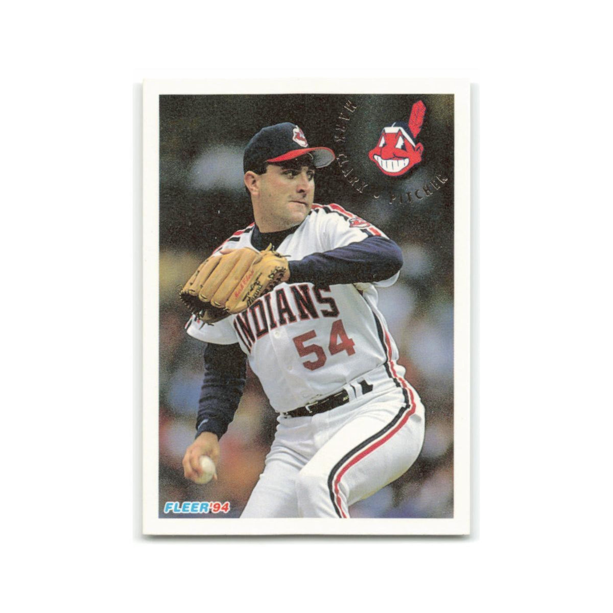 Mark Clark 1994 Fleer #101 Cleveland Indians Baseball Card NM