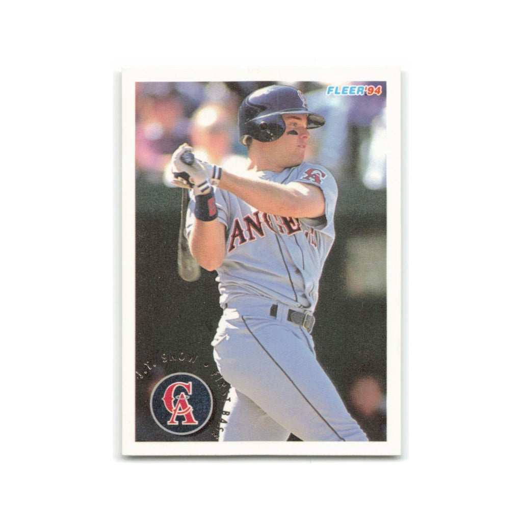 J.T. Snow 1994 Fleer #70 California Angels Baseball Card NM