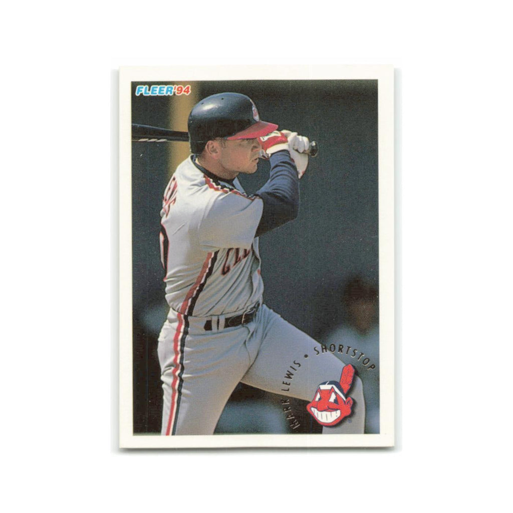 Mark Lewis 1994 Fleer #109 Cleveland Indians Baseball Card NM