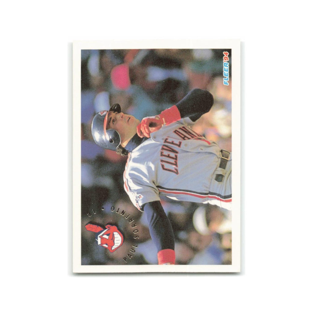 Paul Sorrento 1994 Fleer #120 Cleveland Indians Baseball Card NM