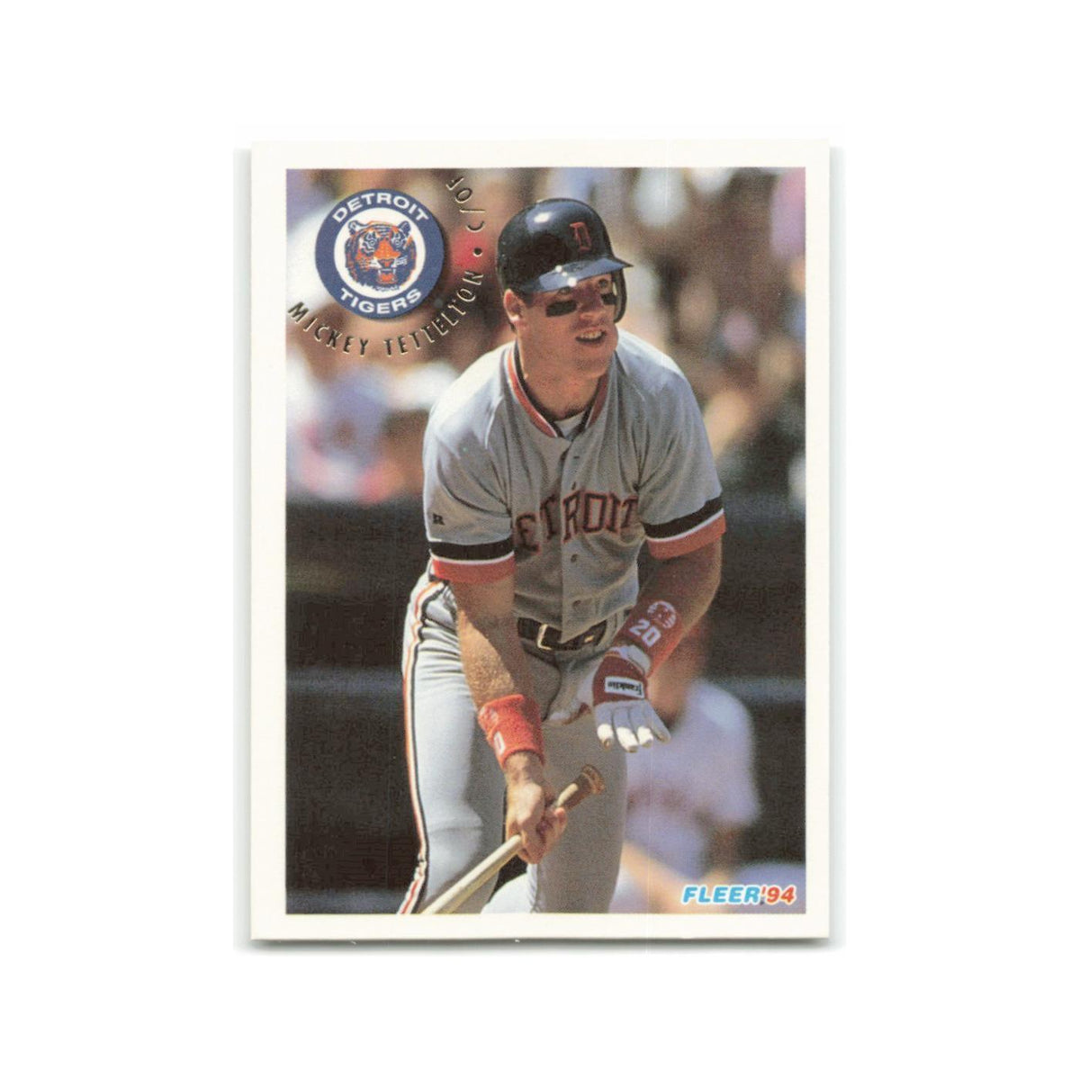 Mickey Tettleton 1994 Fleer #143 Detroit Tigers Baseball Card NM