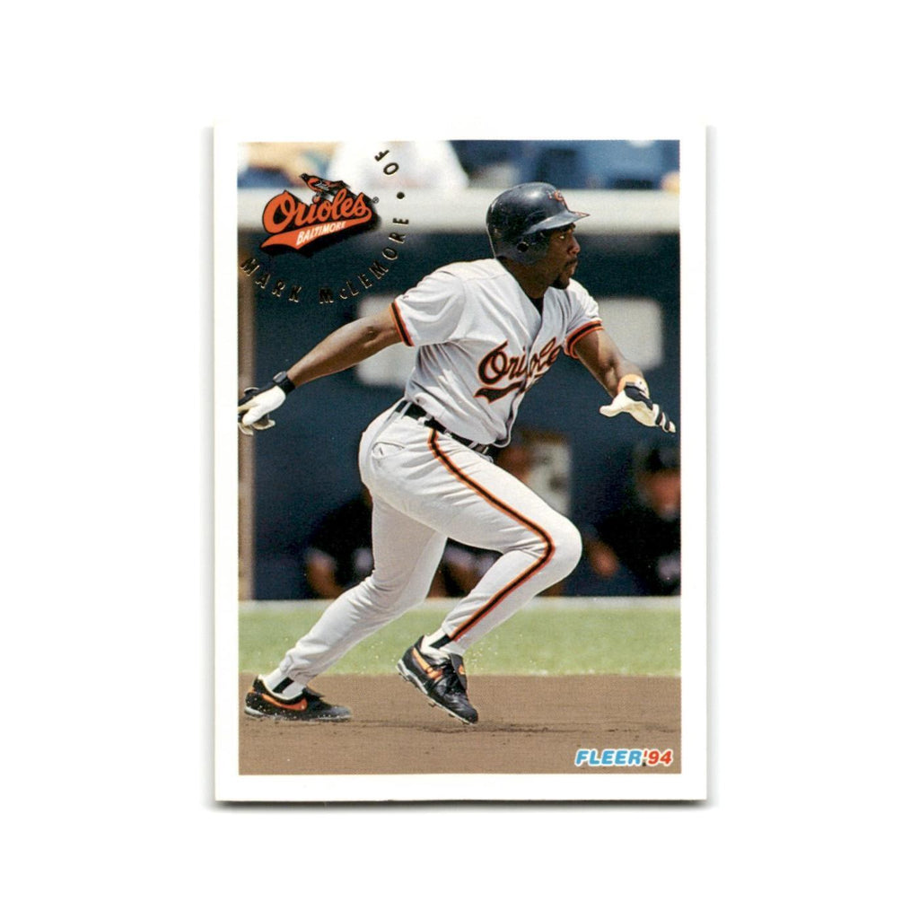 Mark McLemore 1994 Fleer #9 Baltimore Orioles Baseball Card NM