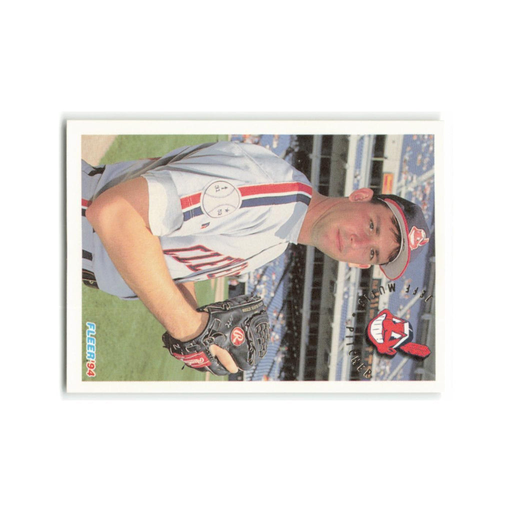 Jeff Mutis 1994 Fleer #114 Cleveland Indians Baseball Card NM