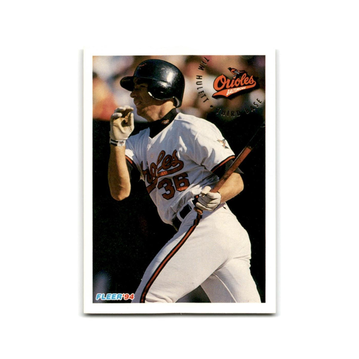 Tim Hulett 1994 Fleer #7 Baltimore Orioles Baseball Card NM
