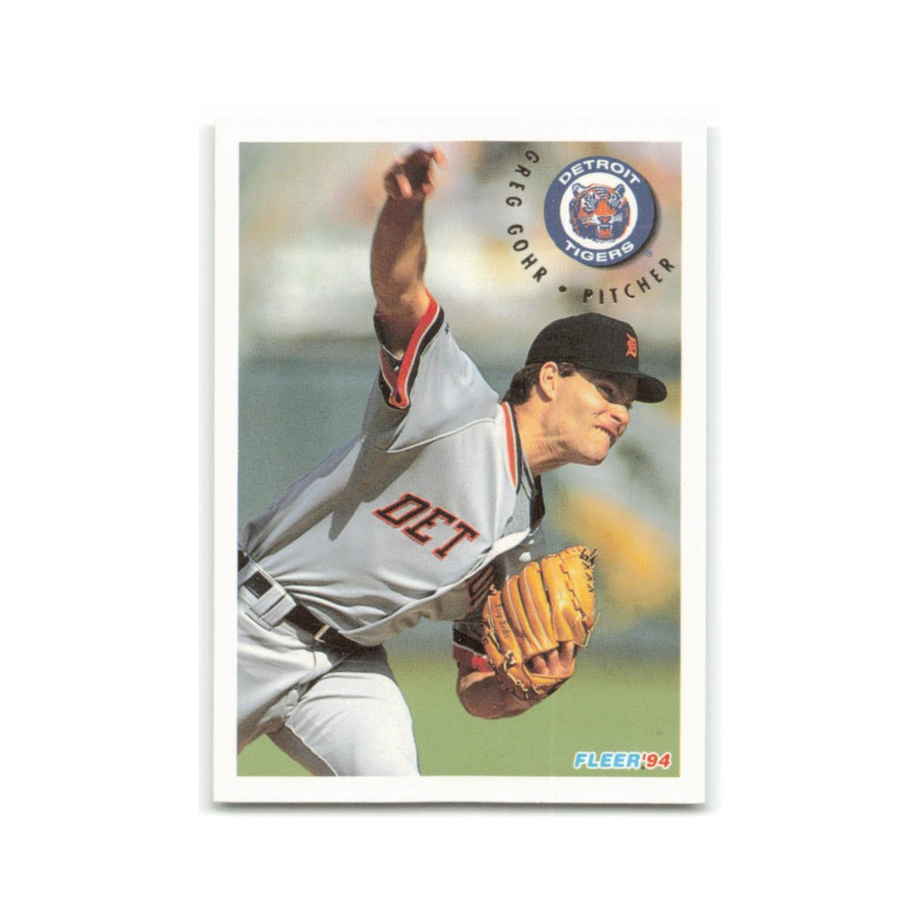 Greg Gohr 1994 Fleer #132 Detroit Tigers Baseball Card NM