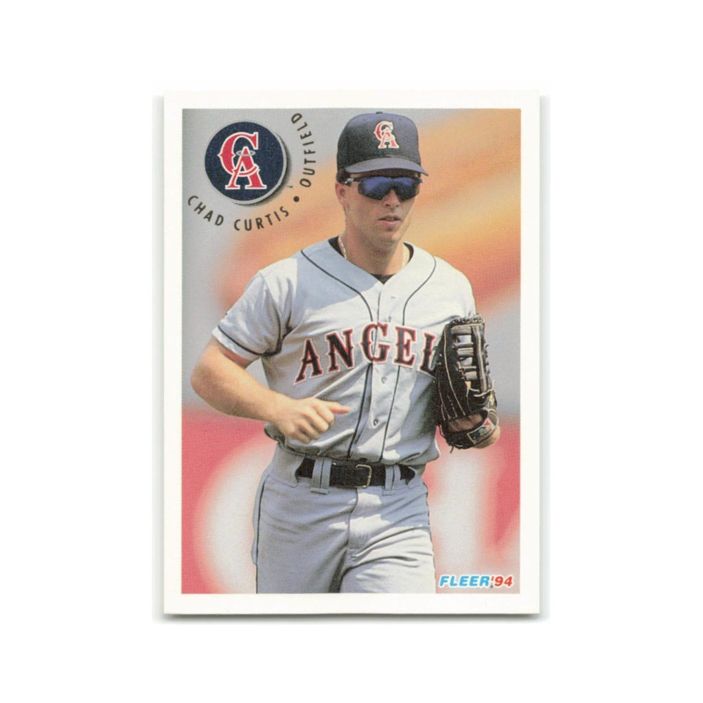 Chad Curtis 1994 Fleer #50 California Angels Baseball Card NM