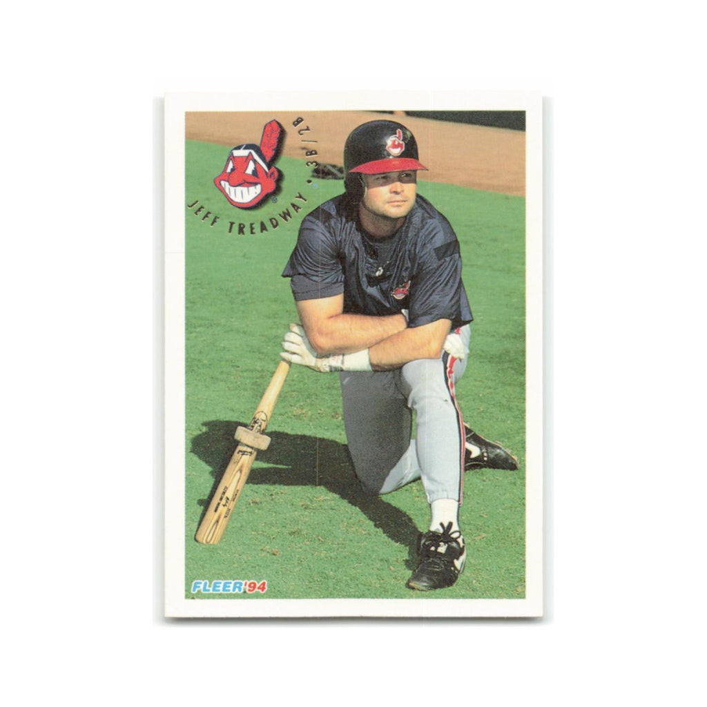 Jeff Treadway 1994 Fleer #122 Cleveland Indians Baseball Card NM