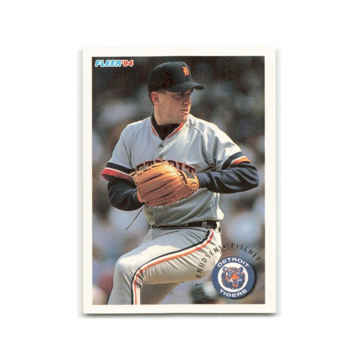 Kurt Knudsen 1994 Fleer #136 Detroit Tigers Baseball Card NM