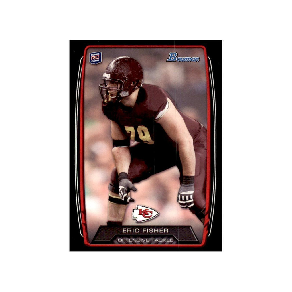 2013 Bowman Eric Fisher RC Football Cards #176