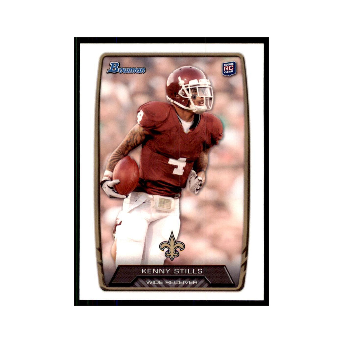 2013 Bowman Kenny Stills RC Football Cards #177
