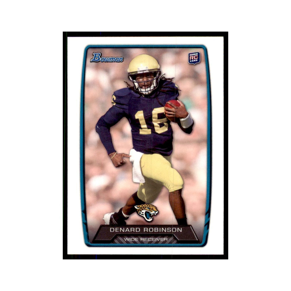 2013 Bowman Denard Robinson RC Football Cards #179