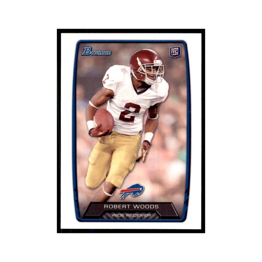 2013 Bowman Robert Woods RC Football Cards #204
