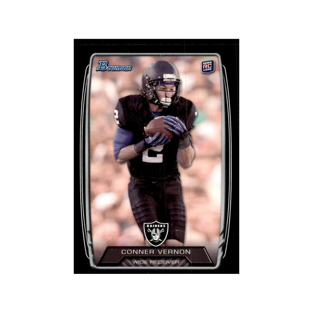 2013 Bowman Conner Vernon RC Football Cards #206