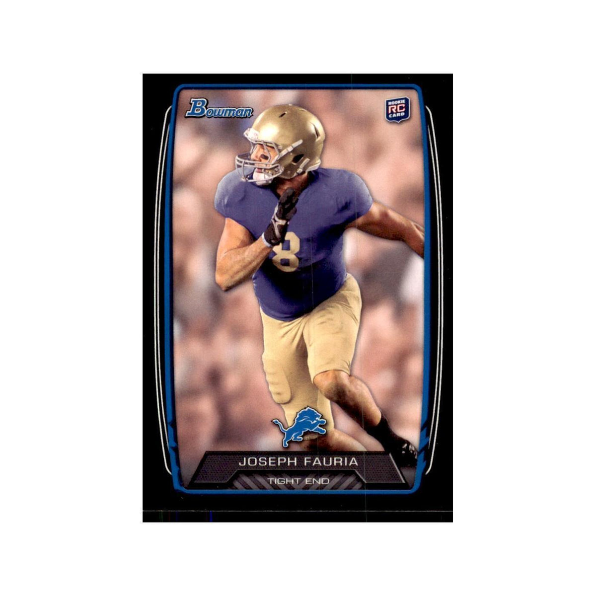 2013 Bowman Joseph Fauria RC Football Cards #184