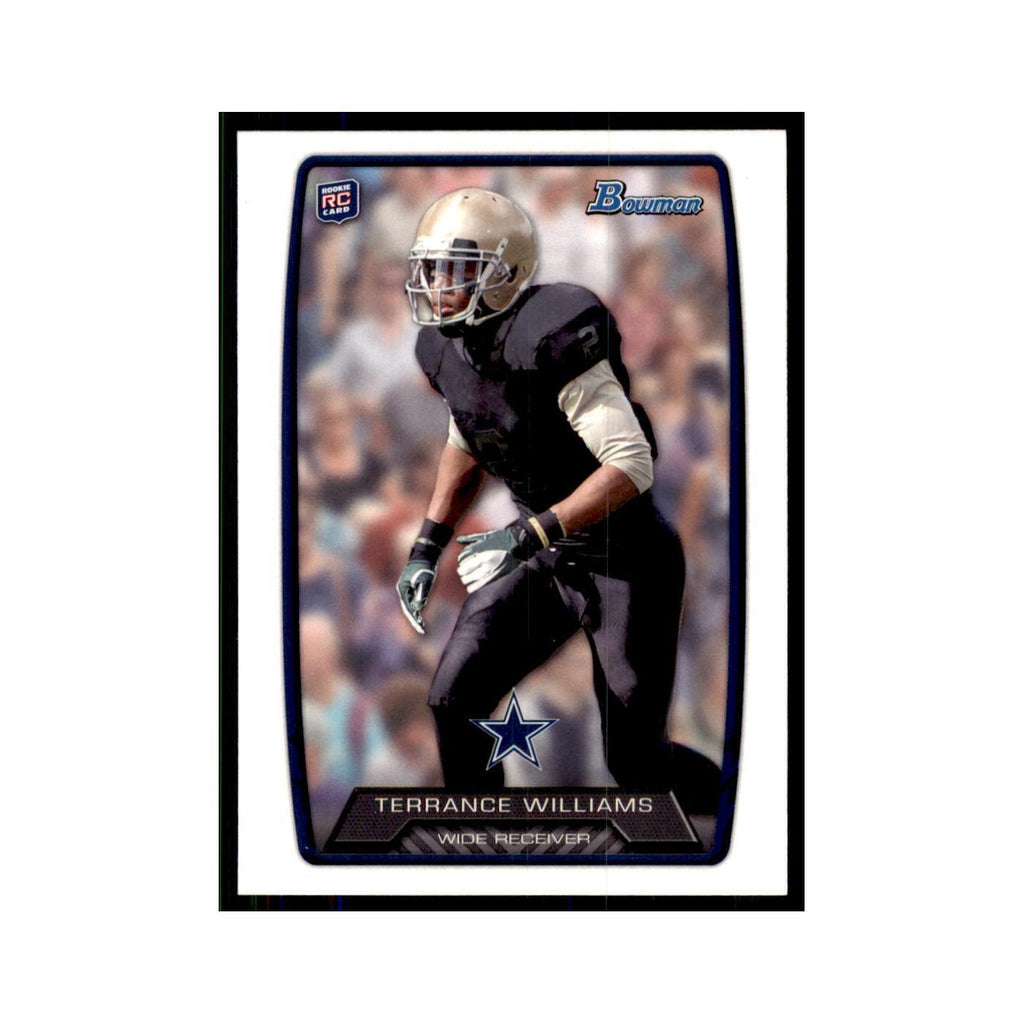 2013 Bowman Terrance Williams RC Football Cards #166