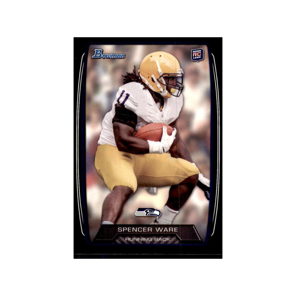 2013 Bowman Spencer Ware RC Football Cards #193