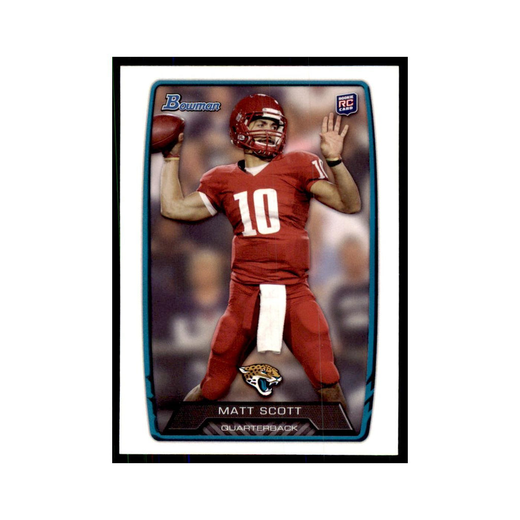 2013 Bowman Matt Scott RC Football Cards #143