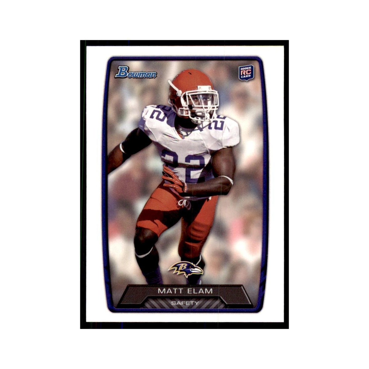 2013 Bowman Matt Elam RC Football Cards #145