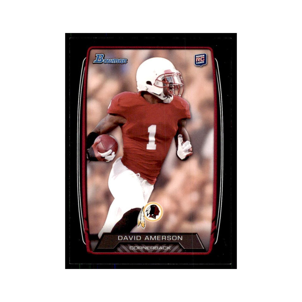 2013 Bowman David Amerson RC Football Cards #217