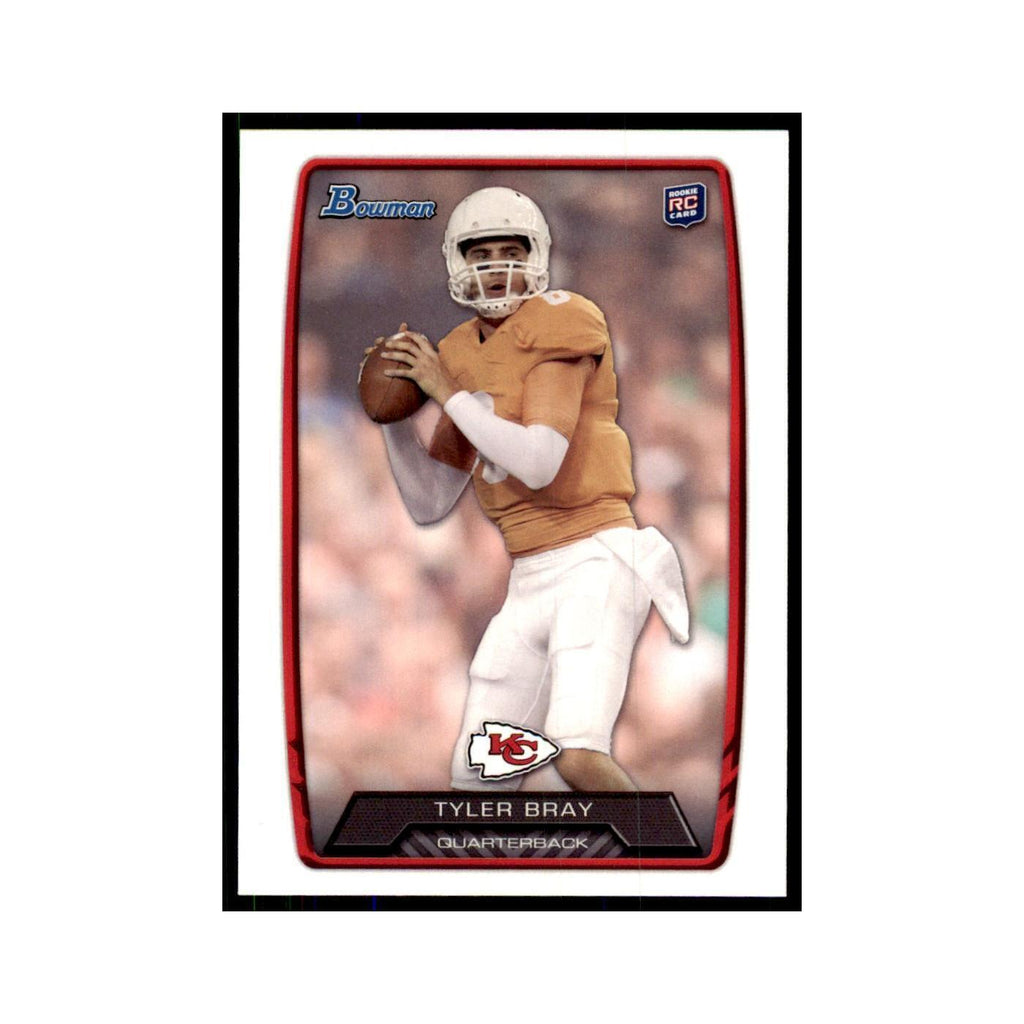 2013 Bowman Tyler Bray RC Football Cards #114