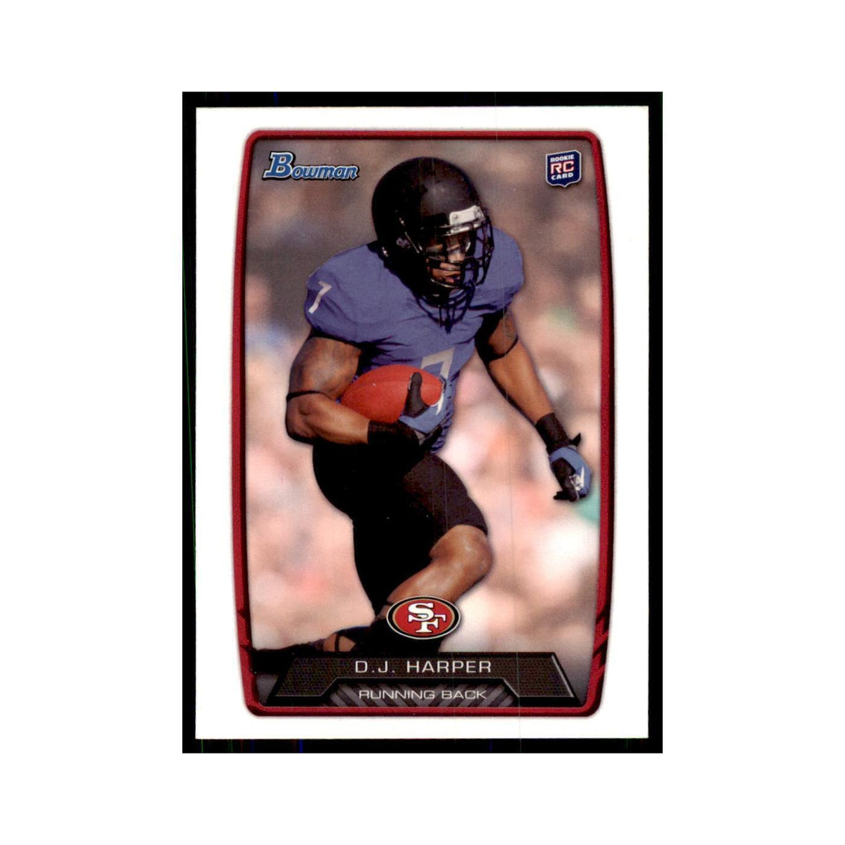 2013 Bowman D.J. Harper RC Football Cards #167
