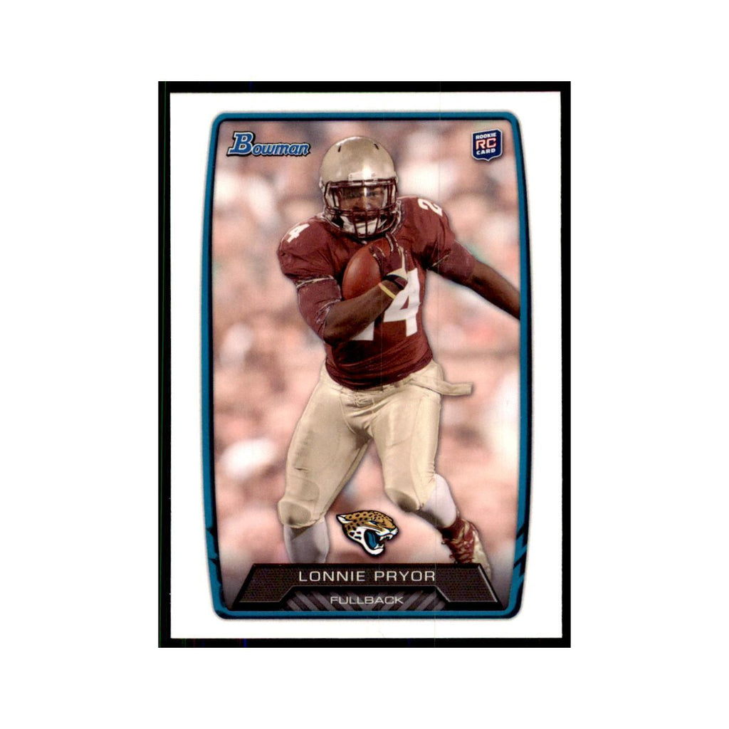 2013 Bowman Lonnie Pryor RC Football Cards #148