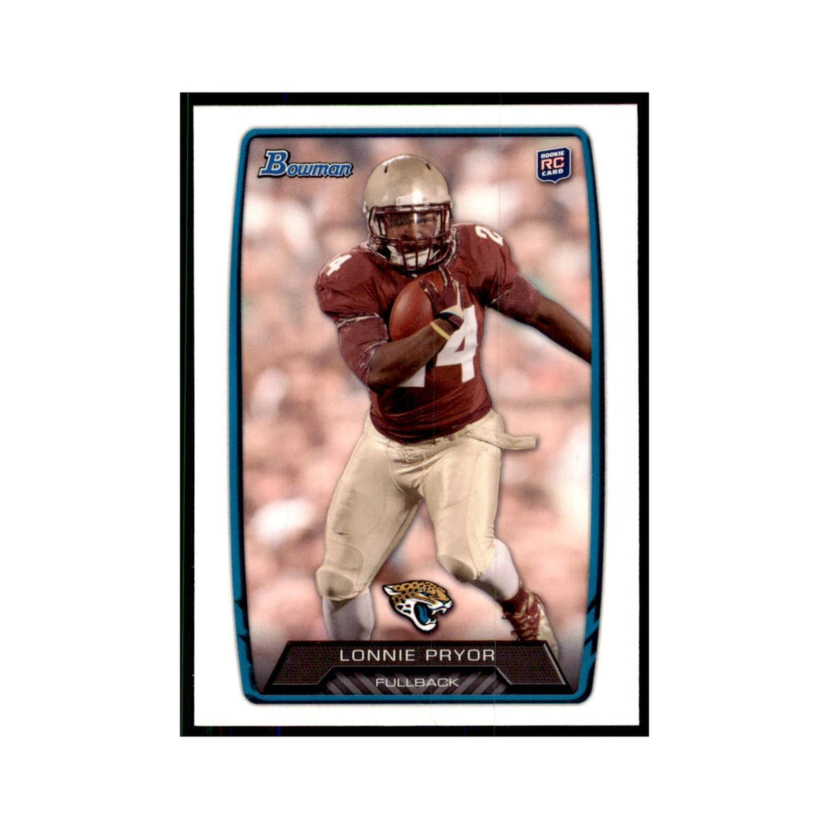 2013 Bowman Lonnie Pryor RC Football Cards #148