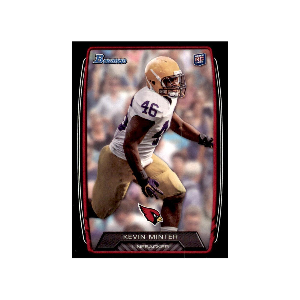 2013 Bowman Kevin Minter RC Football Cards #189