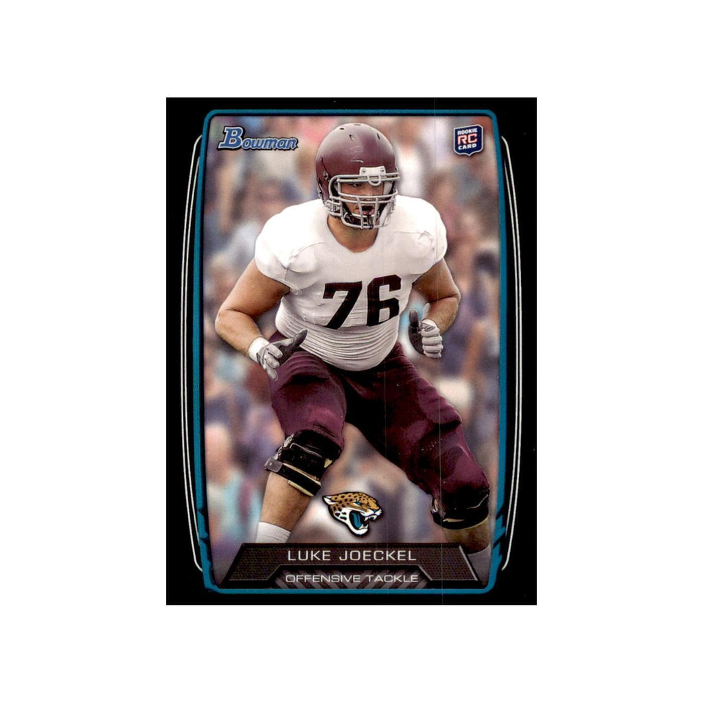 2013 Bowman Luke Joeckel RC Football Cards #125
