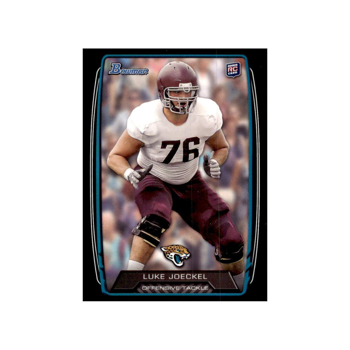 2013 Bowman Luke Joeckel RC Football Cards #125