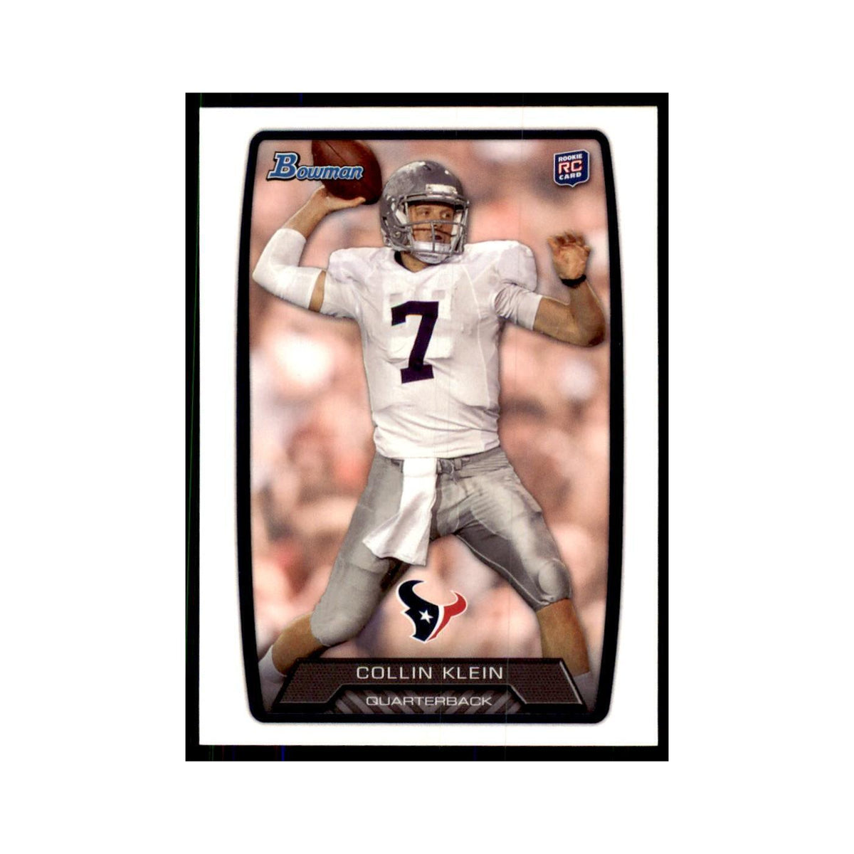 2013 Bowman Collin Klein RC Football Cards #154