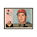 1960 Topps (damaged) Bobby Del Greco Baseball Cards #486