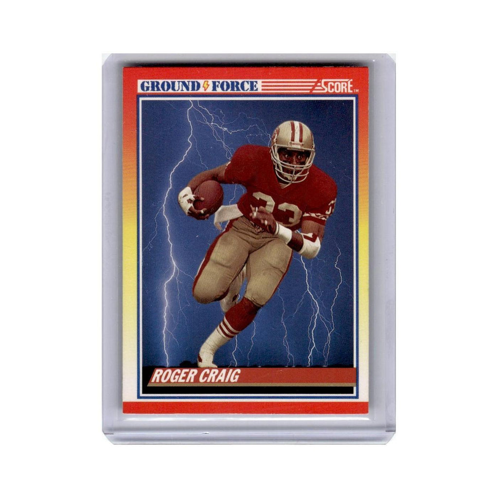Roger Craig 1990 Score #329 San Francisco 49ers Football Card NM